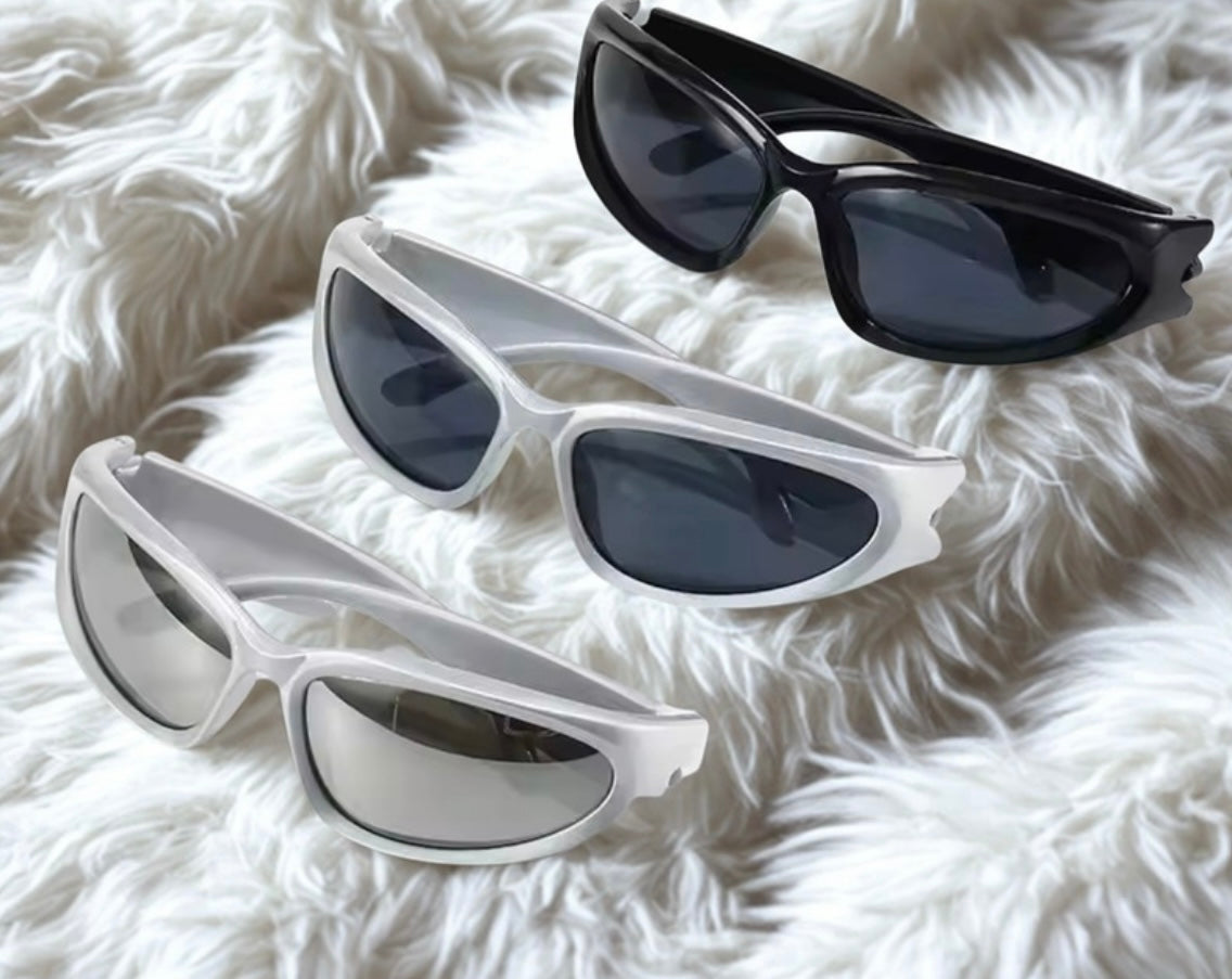 Retro Shield Sunglasses